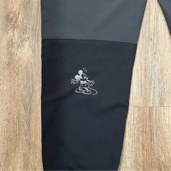 Figs Women's Black Joggers with Mickey Mouse Design - Picture 7 of 12